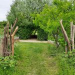 Log entrance